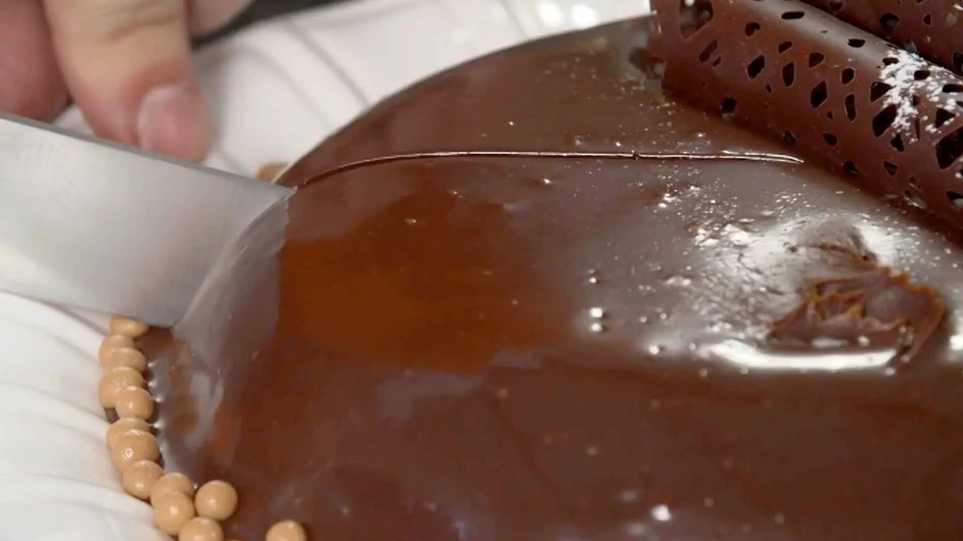 Mousse de Chocolate Assada com Ganache Cremoso